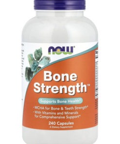 NOW Foods Bone Strength Supplement - 240 Capsules