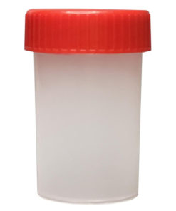 60ml Non-Sterile Biospecimen Collection Container (500 pcs) - Plastilab (KOP-600)