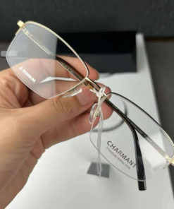Charmant CH29520 Titanium Half-Rim Business Eyeglass Frames