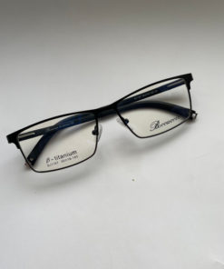 Titanium Men's Eyeglass Frames with Case