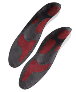 Optimum Red Orthotic Insoles - Size 39