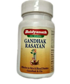 Baidyanath Gandhak Rasayan Tablets (40 Count)