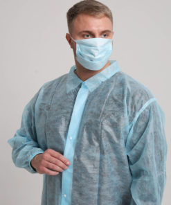 Disposable 3-Ply Face Masks with Ear Loops