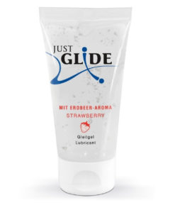 Justglide Strawberry Lubricant Gel - 50ml