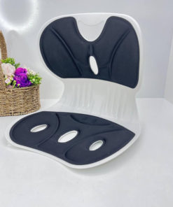 Kids' Black Orthopedic Chair Back Support
