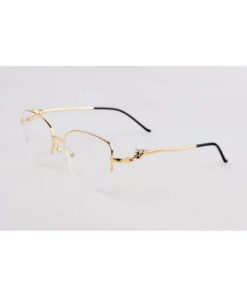 Cartier CT0280O Titanium Leopard Head Eyeglasses Frames