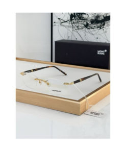 Montblanc MB0344S Rimless Glasses for Myopia