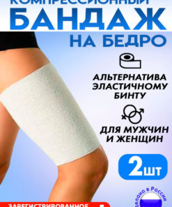Compression Thigh Bandages (2-Pack), Size 3 - LPP Pharm
