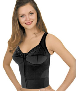 Lora Tonus Elast Posture Corrector: Black 75E Front Closure