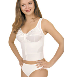 Lora Tonus Elast Posture Corrector with Front Closure - White 85D