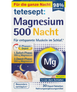 Tetesept Magnesium Night Tablets: 30 Count, 42.6g