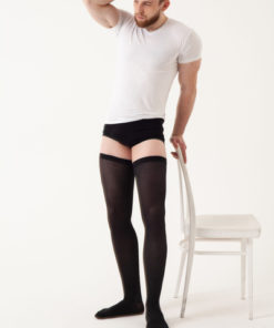 Black Compression Stockings, Class 1 Compression - ORTO