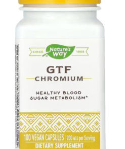 Nature's Way Chromium 200mcg: Blood Sugar Support, Cravings Control, Weight Management