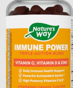 Nature's Way Immune Support Gummies: Strawberry-Orange, 60 Count