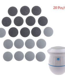 Round Nail Grinding Heads (10 Black, 10 Gray, Bulk Pack)