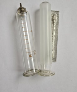 Reusable Glass Syringe 20ml with 2 Needles