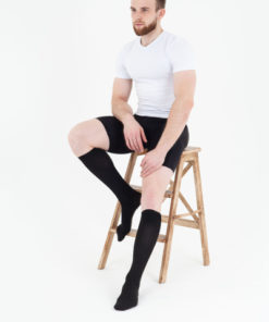 Black Compression Socks - 20-30 mmHg Compression