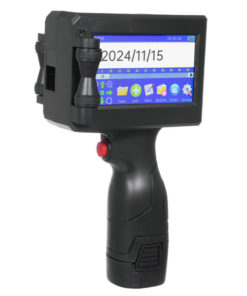 High-Resolution Portable Inkjet Printer with 4.3" Touchscreen - Ideal for Labeling & Barcodes