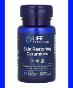Ceramide Supplements for Skin Repair: Life Extension 30 Capsules