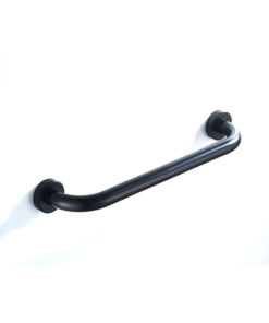 Black Aluminum Bath Grab Bar - Aircraft Grade 5518L