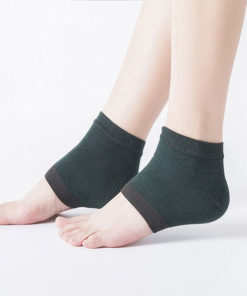 Heel Protector Socks: Silicone Gel Heel Cracks Treatment