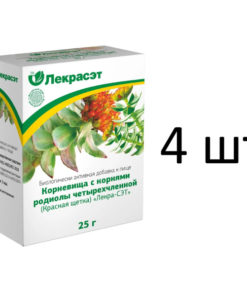 Red Root (Rhodiola Quadrifida) 'Lekra-Set' 25g x 4 Packs