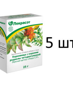 Red Root (Rhodiola Quadrifolia) 'Lekra-Set' 25g x 5 Packs