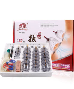 Hijama Cupping Set with Pump - 32 Cups (JingKang)