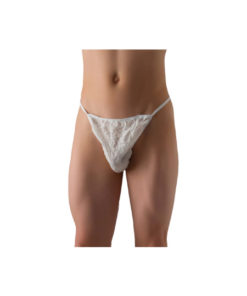 Men's White Bikini Briefs (25 Pack) - Wholesale