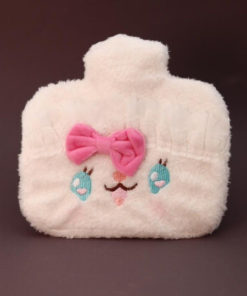 Plush Reusable Hand Warmer, Sweet Hugs (White, 1000ml)