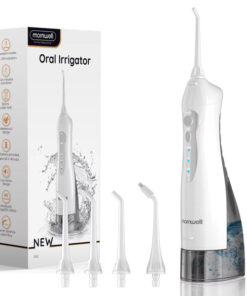 MORNWELL D52 Portable Water Flosser: 300ml, 4 Tips, USB Rechargeable