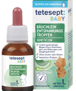 Tetesept Baby Colic Relief Drops with Simethicone (20ml) - Germany