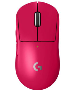 Logitech G PRO X Superlight 2 Wireless Gaming Mouse - 32000 DPI, 5 Buttons, Red