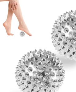 2-Pack 32mm Hedgehog Massage Balls for Back, Feet, & Hands