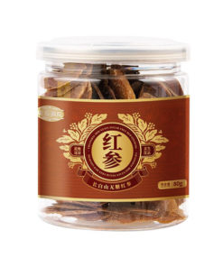 Changbai Mountain Sugar-Free Red Ginseng Slices (80g)