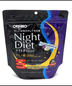 Orihiro Night Diet: 20-Day Sleep Weight Loss Supplement (20 Sachets)