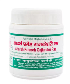 Adarsh Prameh Gajikeshri: Type 1 & 2 Diabetes Supplement (40g)