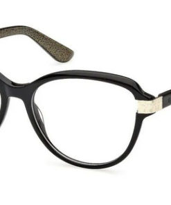 Guess GUS 2955 001 Black Cat Eye Sunglasses for Women