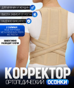 Posture Corrector for Women (Waist 35-41", Height 63-67") - Back Support Brace F-15