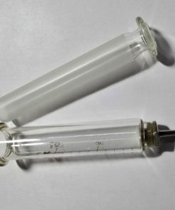 Reusable 10ml Glass Syringe with 2 Needles