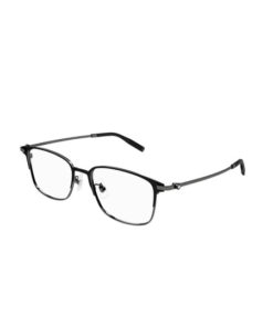 Montblanc MB0314OA Titanium Eyeglasses: Lightweight, Browline Style