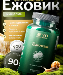 Lion's Mane Mushroom Mycelium Capsules (90 Count)