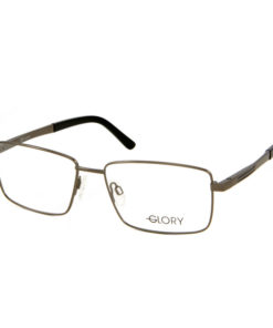 Men's Glory 230 Gun Metal Rectangle Eyeglass Frames