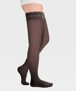 Black Compression Stockings, Class 1 Compression