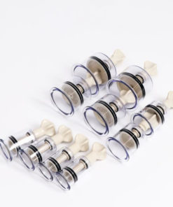 Vacuum Cupping Set with Valves (10 Pcs)