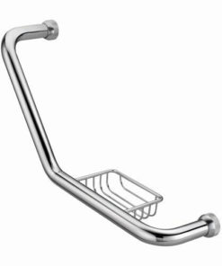Chrome-Finished K-1077Right Bathroom Grab Bar