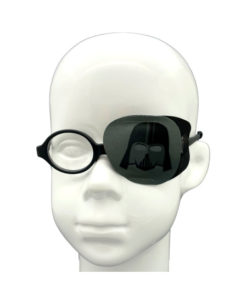 EyeOK Black Shield Eye Patch - Left Eye, Large