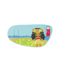 EyeOK Princess 3 Eye Patch: Anatomical Right Eye Cover (Universal Size)