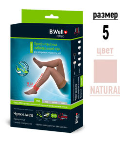 B.Well Beige Compression Stockings (Class 1)