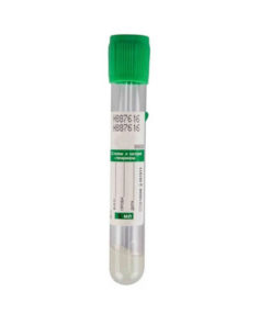 9ml Sodium Heparin Vacuum Blood Collection Tubes (50 Pack)